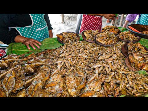 MASIH GORENG IKAN SUDAH DI GERUDUK PEMBELI!! WARUNG MBAK SUMI DI TENGAH HUTAN VIRAL