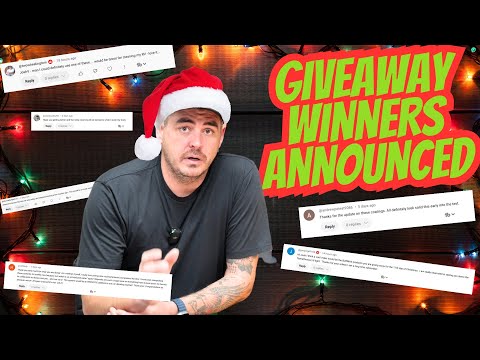 ITS TIME! 12  Days of Christemas Announcement! Giveaway Winners