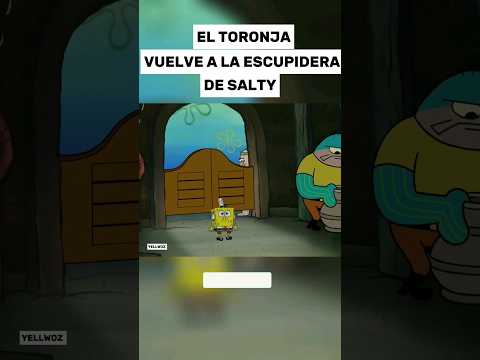 BOB ESPONJA VUELVE A LA ESCUPIDERA DE SALTY#shorts
