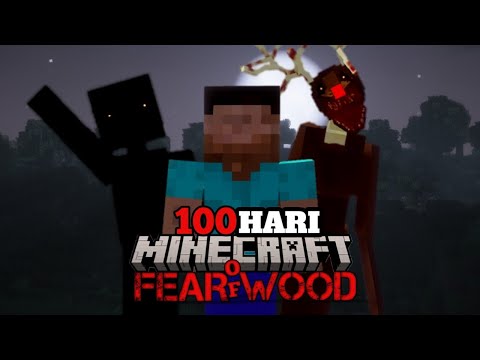 100 Hari Di Minecraft Hardcore Fear Of The Woods