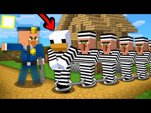 TOUT les Villageois ont été EMPRISONÉS dans mon Village Minecraft !