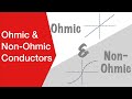 Ohmic and Non-Ohmic Conductors