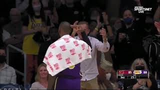 Carmelo Anthony 24 pts 6 threes 5 rebs vs Cavs 21/22 season