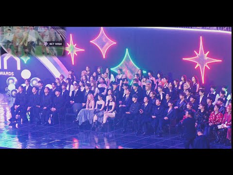 [KGMA 라인업 VCR] 에스파,라이즈,DAY6,유니스, NCT WISH, TREASURE,ATEEZ, 클라씨 트레저, 에이티즈 Reaction @241117 KGMA 직캠