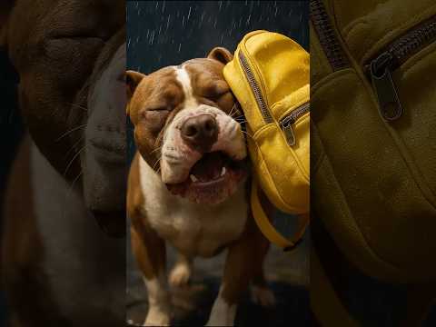 German Dog Helps Kitten To Find The Way Back Home 😺🐶 Dog vs Cat Story #shorts #cat #aicat