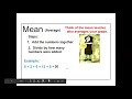 Measures of Central Tendency