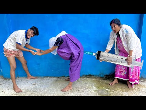Funny Pregnat  Ek Bandle ki kahani New Injection Funny Videos Comedy Video