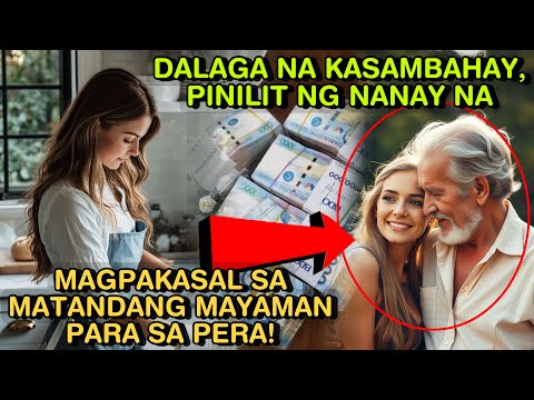 DALAGA NA KASAMBAHAY, PINILIT NG NANAY NA MAGPAKASAL SA MATANDANG MAYAMAN PARA SA PERA!