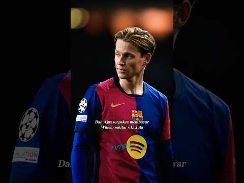 Frenkie De Jong dijual seharga €1‼️