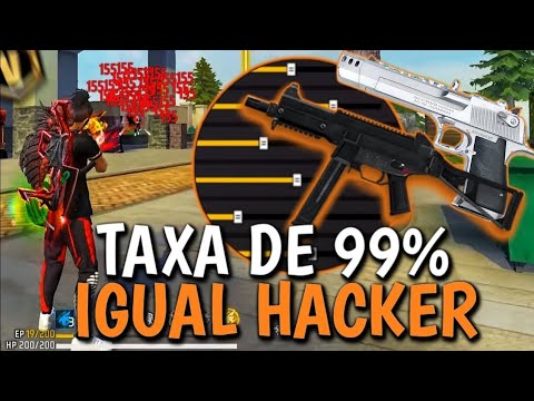 SENSIBILIDADE COM E SEM DPI! 99% DE HS! a melhor SENSIBILIDADE do FREE FIRE!