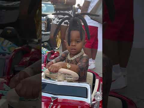 Lil Nugget Stuntin at the Easter Carshow