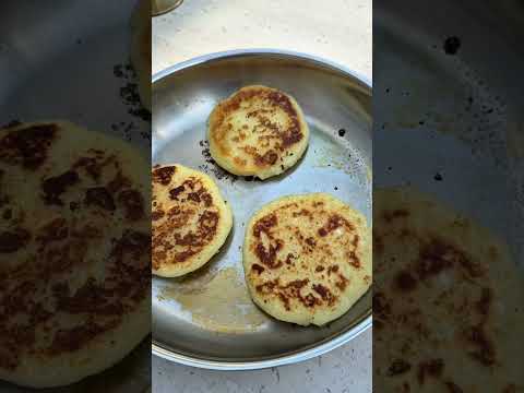 Arepas 1 ingrediente #easyrecipes #recetas #recetasfaciles