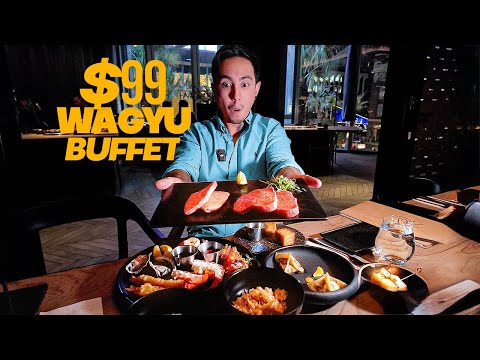 INSANE $99 Wagyu and Seafood buffet!