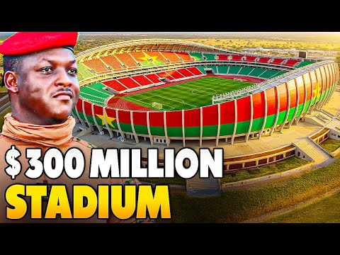 Traoré Just Gave Burkina Faso a $300M Stadium — And It’s Breathtaking