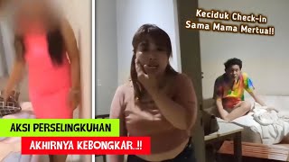 Kepergok Di Hotel Sama Mama Mertua..!! Aksi Perselingkuhan Yang Berakhir Terciduk