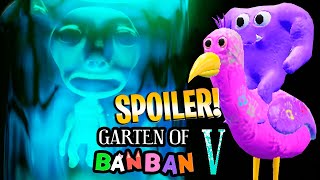Garten of Banban 5 - NUEVOS SPOILERS OCULTOS y Nuevos Monstruos
