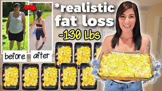 My Simple *realistic Fat Burning Meal Prep (5 Ingredients)