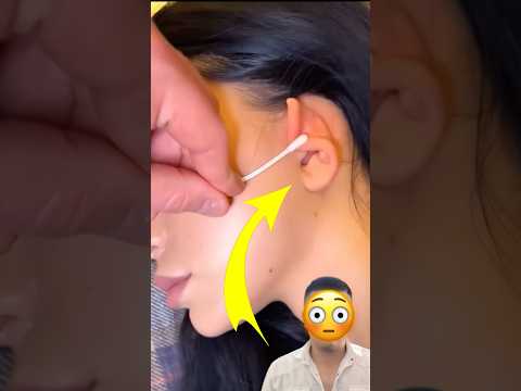 تجربة خدعة تحريك الاذان بالعود 😳🥢