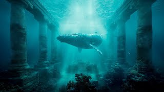 Underwater Sound Bath • Healing Whale & Dolphin Tones with Soft Ambient Music for Stress Reset