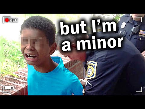 When Entitled Kids Try to Bully the Cops