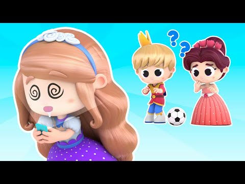 Stop Playing with Your Phone, Rapunzel! 📱🌀 Funny Cartoons for Kids | Increditales