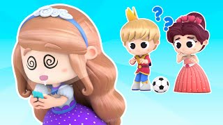 Stop Playing with Your Phone, Rapunzel! 📱🌀 Funny Cartoons for Kids | Increditales