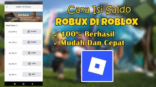 CARA ISI ROBUX DI ROBLOX