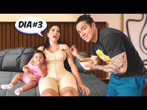 24 HORAS CUIDANDO A KARLA RECIÉN OPERADA *La vemos sin las fajas* 😱 | Mau Mcmahon