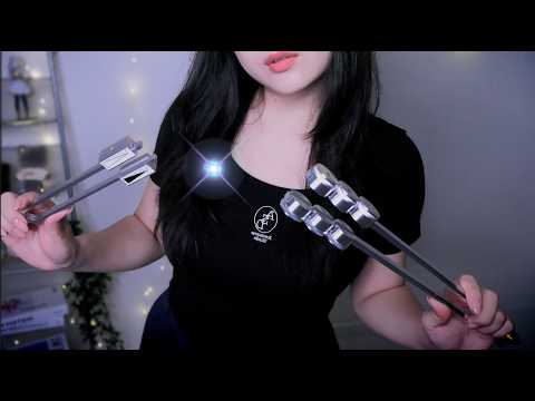 ASMR Brain Vibrations  FOR YOU TO FEEL RELIEVED 😴  Tuning Fork tingles for sleep💤