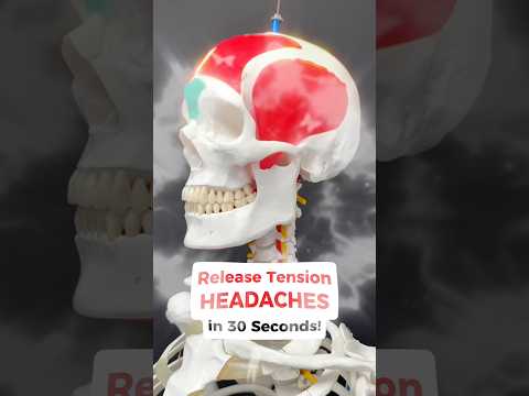 Release tensions headaches in 30 seconds. #headaches #stressrelief #mentalhealth