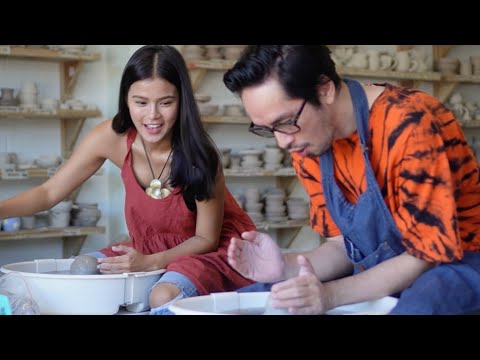 Pottery Date with Rico Blanco | Vlog by Maris Racal