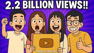 We got 2.2B views from these shorts!😆🤣😁