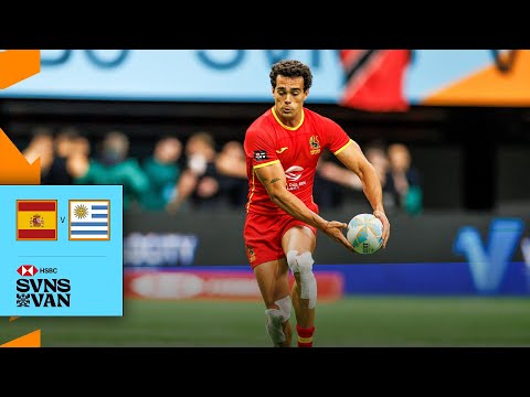 Slick Spain run through | Spain v Uruguay | HSBC SVNS Vancouver 2025 | Match Highlights