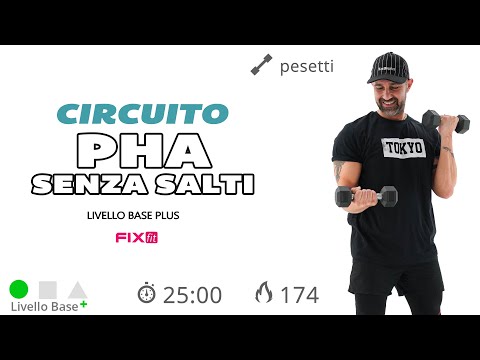 Circuito PHA Senza Salti: Esercizi Total Body Per Principianti
