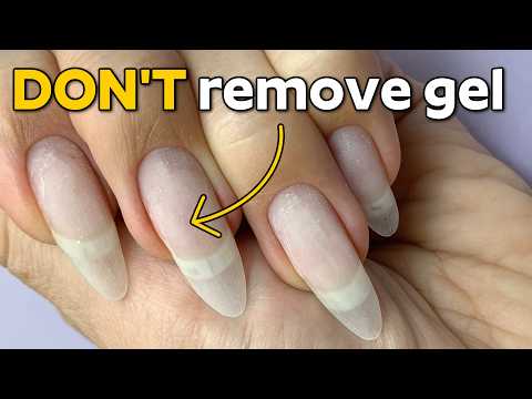 Keep Nails Healthy UNDER extensions | St. Valentine's Day Manicure ft. Modelones