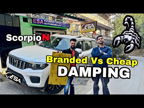 Full Sound DAMPING in Modified Scorpio N 🔊 Branded Damping Vs Cheap Damping ✅ Installing Damping ESA