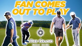 SPECIAL FAN EUJUNG COMES OUT TO PLAY WITH THE CREW AT GRAND DEL MAR