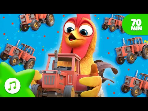 El Tractor de la Granja 🚜 Vamos de Aventura + Canciones Infantiles | La Granja de Zenón