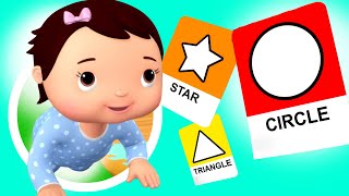 School Shapes Hunt! 🔺📏 Learn Shapes for Class Time! | Little Baby Bum