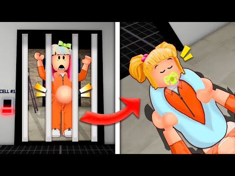 I Had My Baby In JAIL?! | Roblox