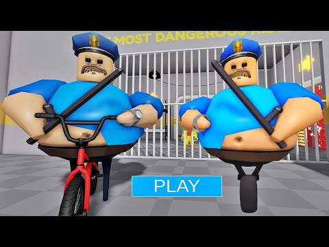 PRISON RUN OBBY BUT BARRY'S ON A BIKE! FULL GAME ALL JUMPSCARES #roblox #obby