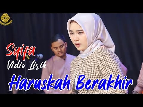 HARUSKAH BERAKHIR | Lirik Lagu  | SYIFA COVER DANGDUT TERBARU 2024