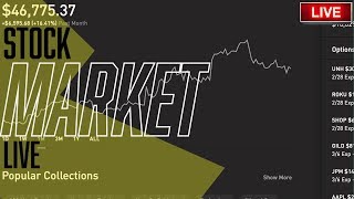 GOING FOR A MILLION!!! - S&P & DOW Live Trading, Robinhood, Stock Picks, Day Trading & STOCK NEWS