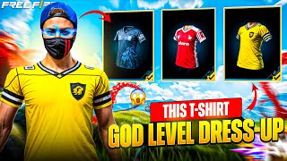 FREE TSHIRT  GOD LEVEL DRESS UP || NO TOP UP DRESS COMBO || MAD HYPER GAMING