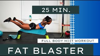 High Energy Fat Burn Workout (New Exercises w/ Equipment)