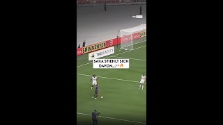 Bukayo Saka ist bereit für die neue Saison! 💥