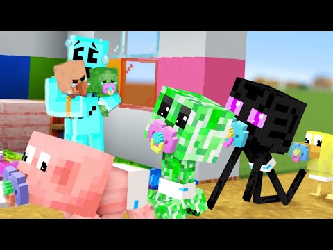 Minecraft but I Opened a Mob Daycare