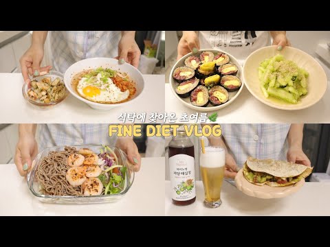 더 이상은 미룰 수 없다 나의 다이어트😎 헬스 재등록하고 킵고잉 다이어트 브이로그🥒 | 1인가구 요리 | 16:8 간헐적단식 | 김치말이국수/육회김밥/과카몰리와퍼/간장삼겹덮밥