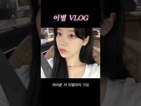이별 브이로그 (?)😢