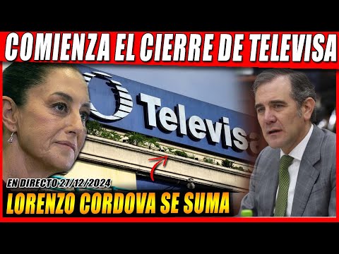 COMIENZA EL CIERRE DE TELEVISA!!! LA PRESIDENTA SOLTO TREMENDO CAÑONAZO EN VIVO DESDE LA MAÑANERA